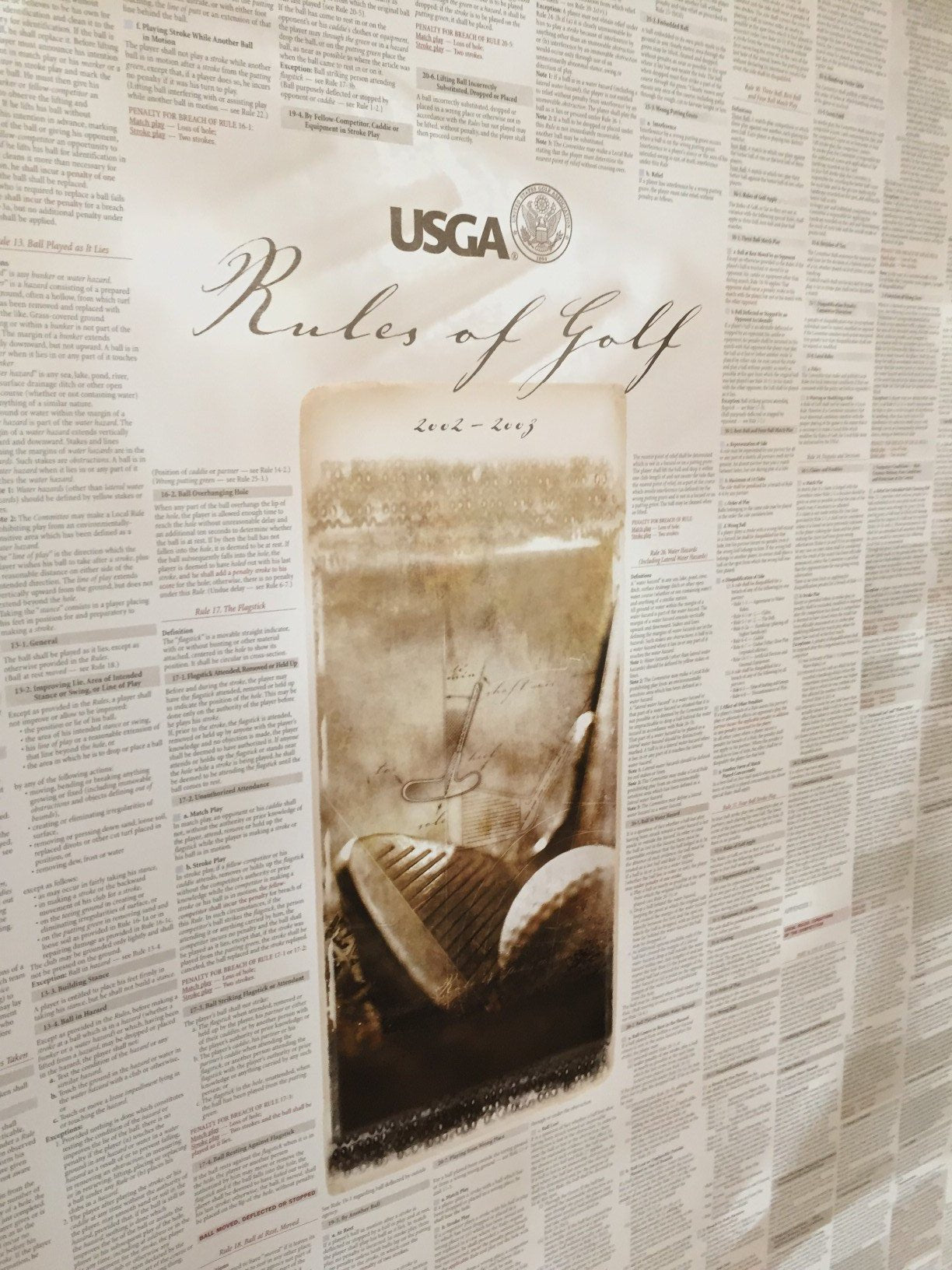 USGA Official Rules of Golf